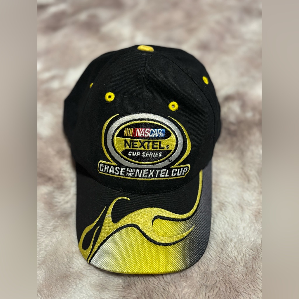 Vintage 2004 Nascar Nextel Cup Hat Chase For The Nextel Cup Checkered Flag